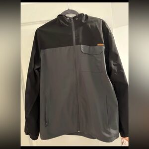 Voyager Men's Black and Gray Jacket